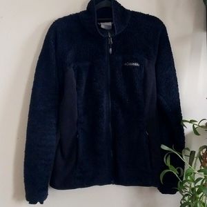 Columbia bark blue super warm jacket